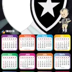 Moldura Calendário 2021 Botafogo