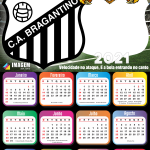 Moldura Calendário 2021 Bragantino