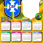 Moldura Calendário 2021 Brasil TamoJunto