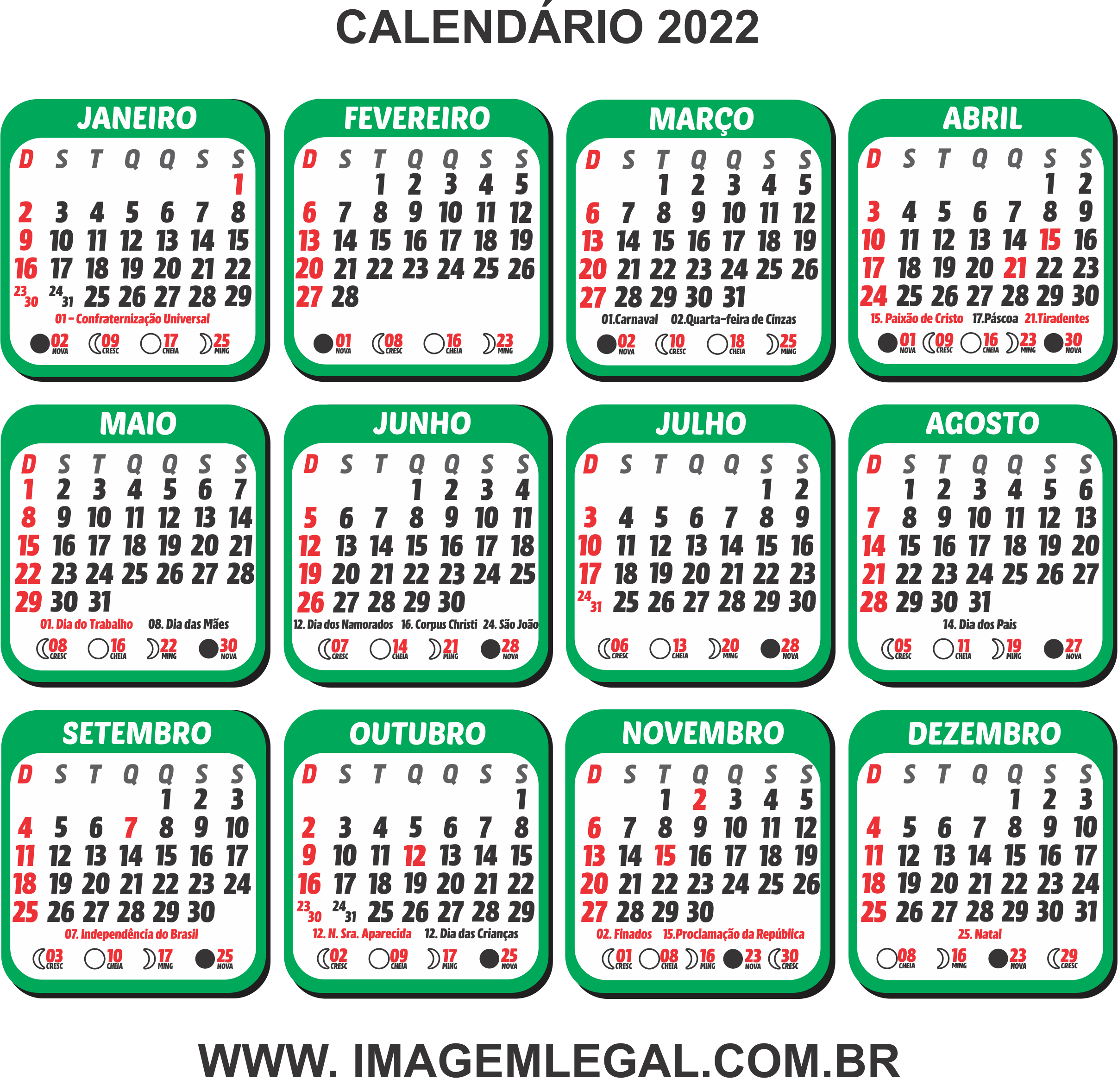 Calendarios Feriados 2022 Calendario Gratis Imagesee