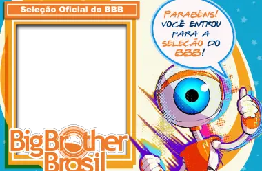 Moldura BBB Big Brother Brasil PNG