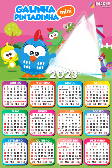 Pin em Calendário 2023