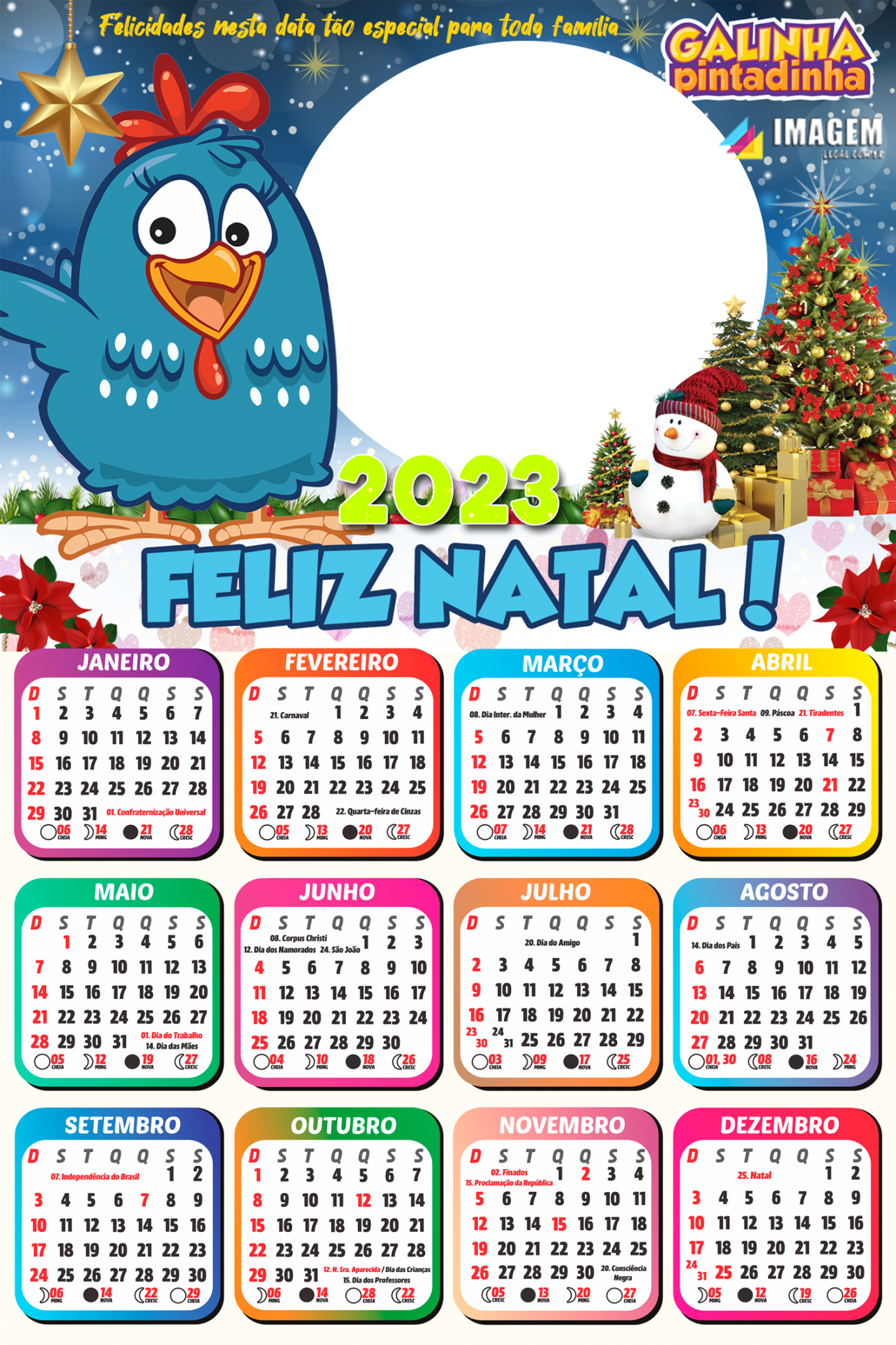 Pin em Calendário 2023