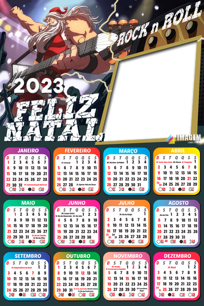 Calendário anime de natal 2023