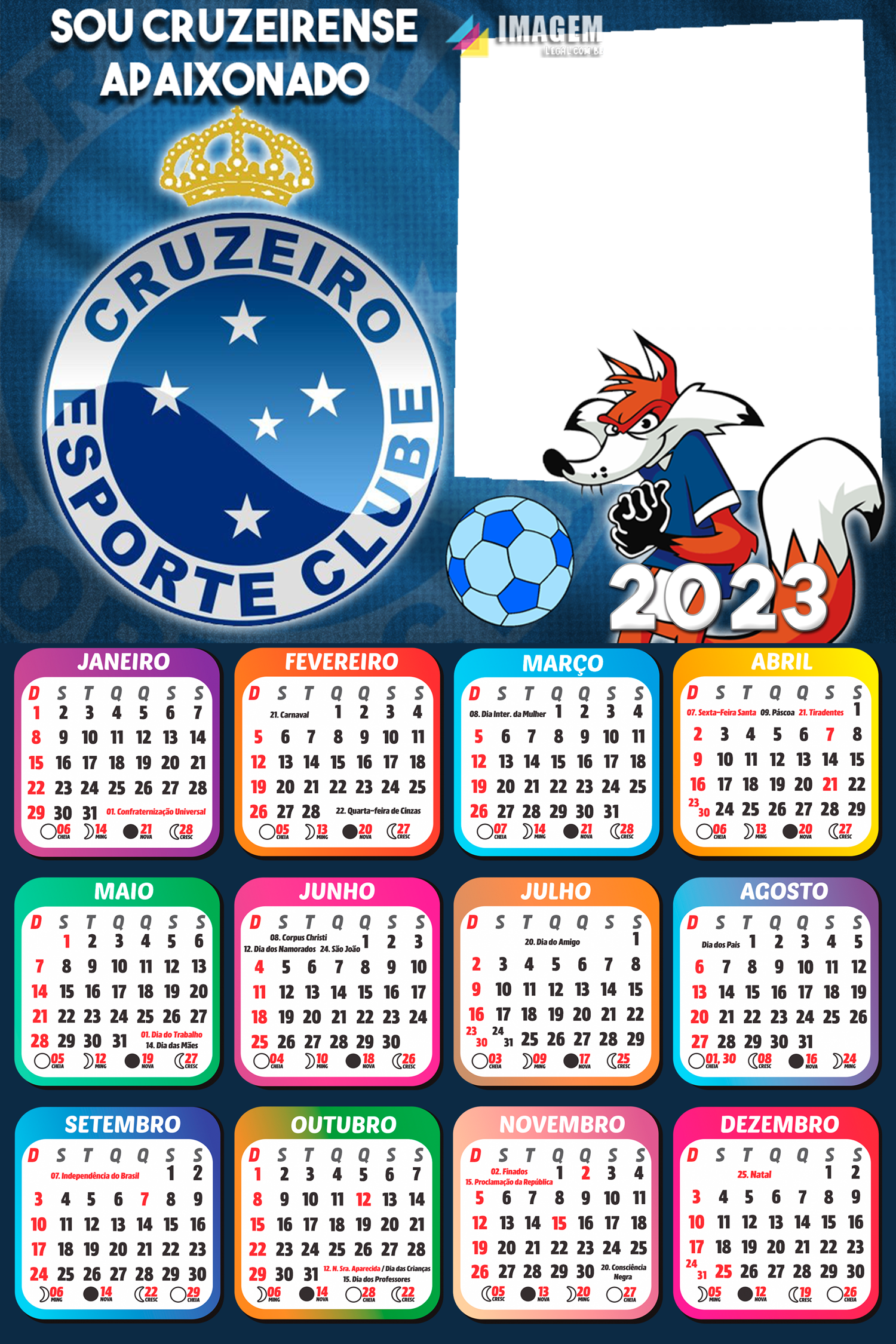 Calendário do Cruzeiro 2023 - ESPN (BR)