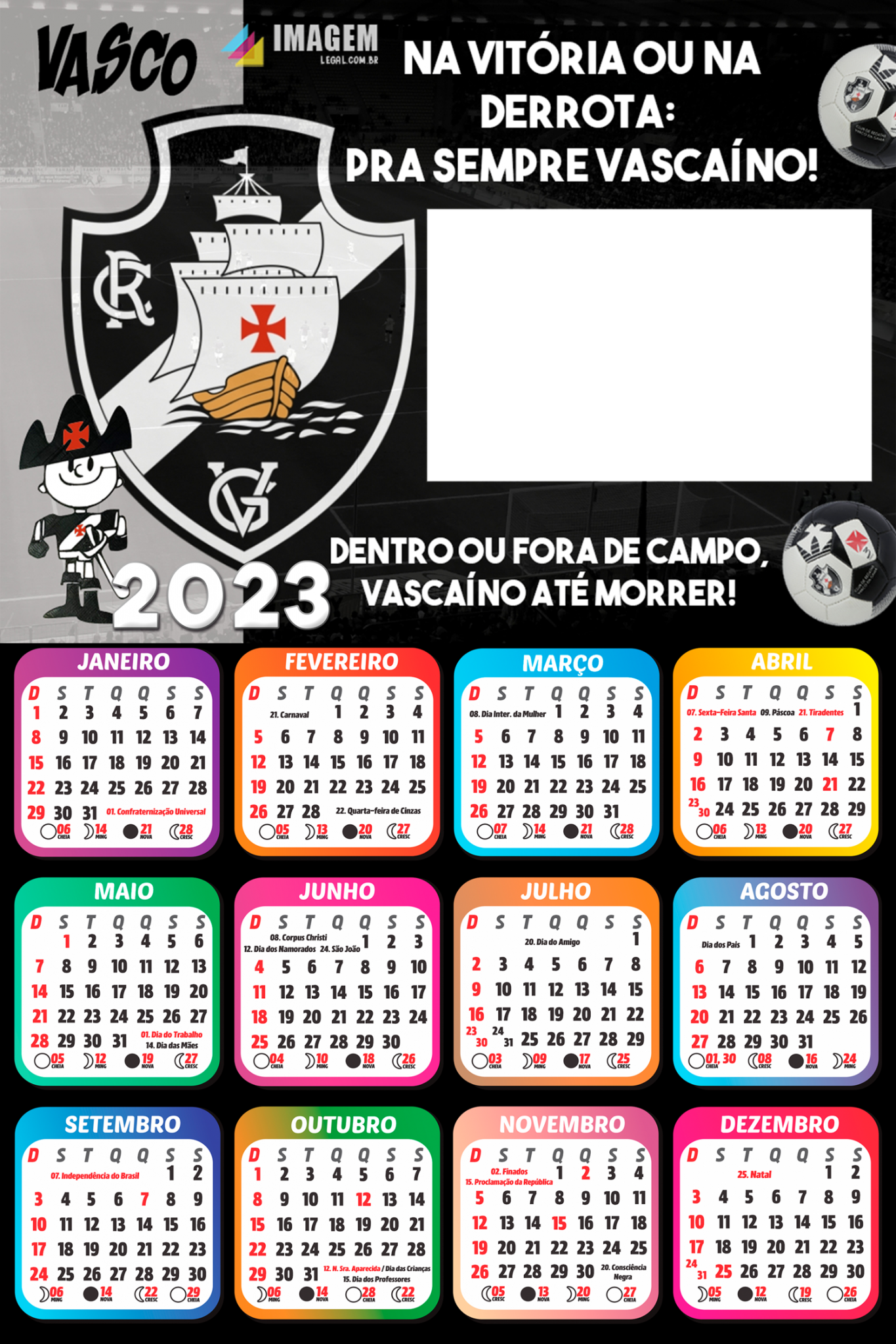 Calendário do Vasco da Gama 2023 - ESPN (BR)