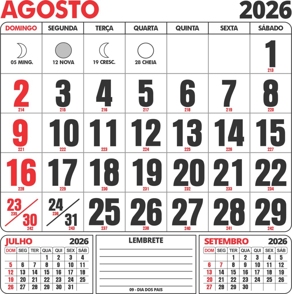 Calend rio Agosto 2026 Com Feriados Imagem Legal Calend rio Agosto 2026 Com Feriados Imagem Legal