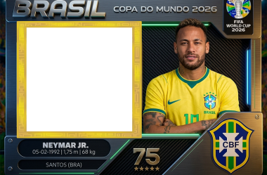 Moldura Seleções da Copa do Mundo 2026 para Montagem de Foto